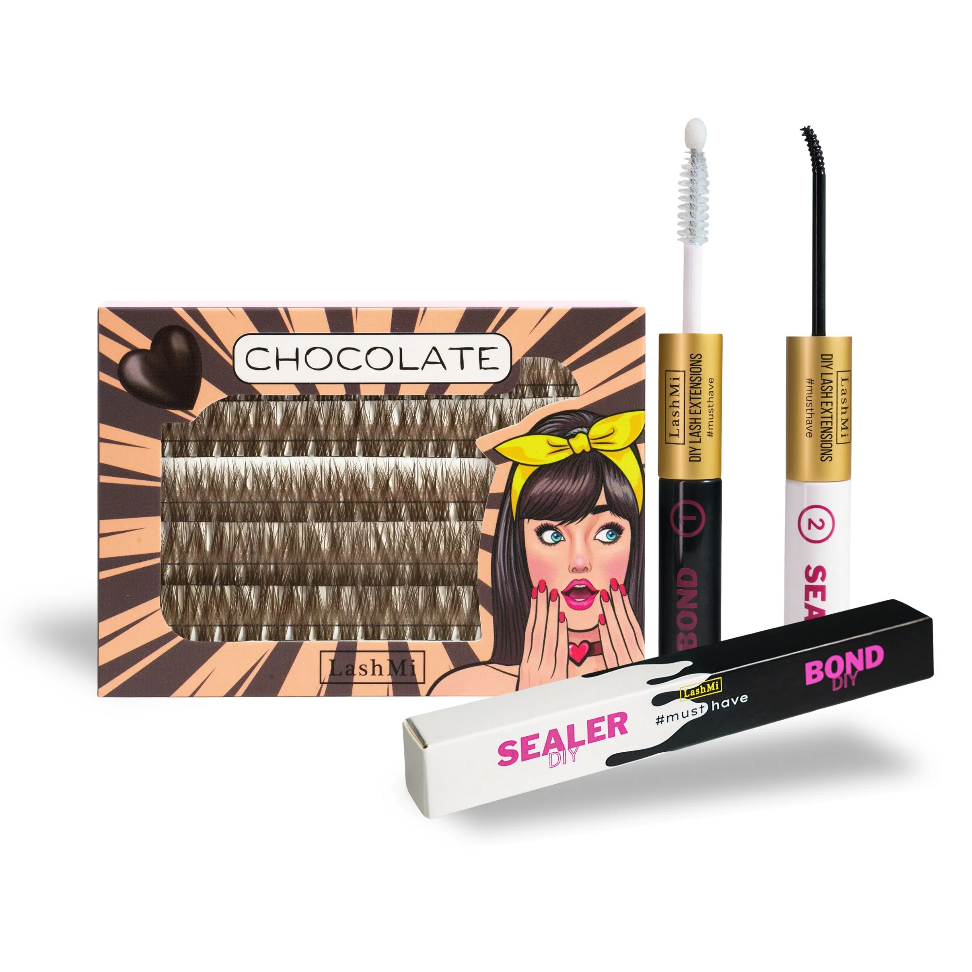 Mini Starter Kit with 50 Cluster Lashes - Image 17