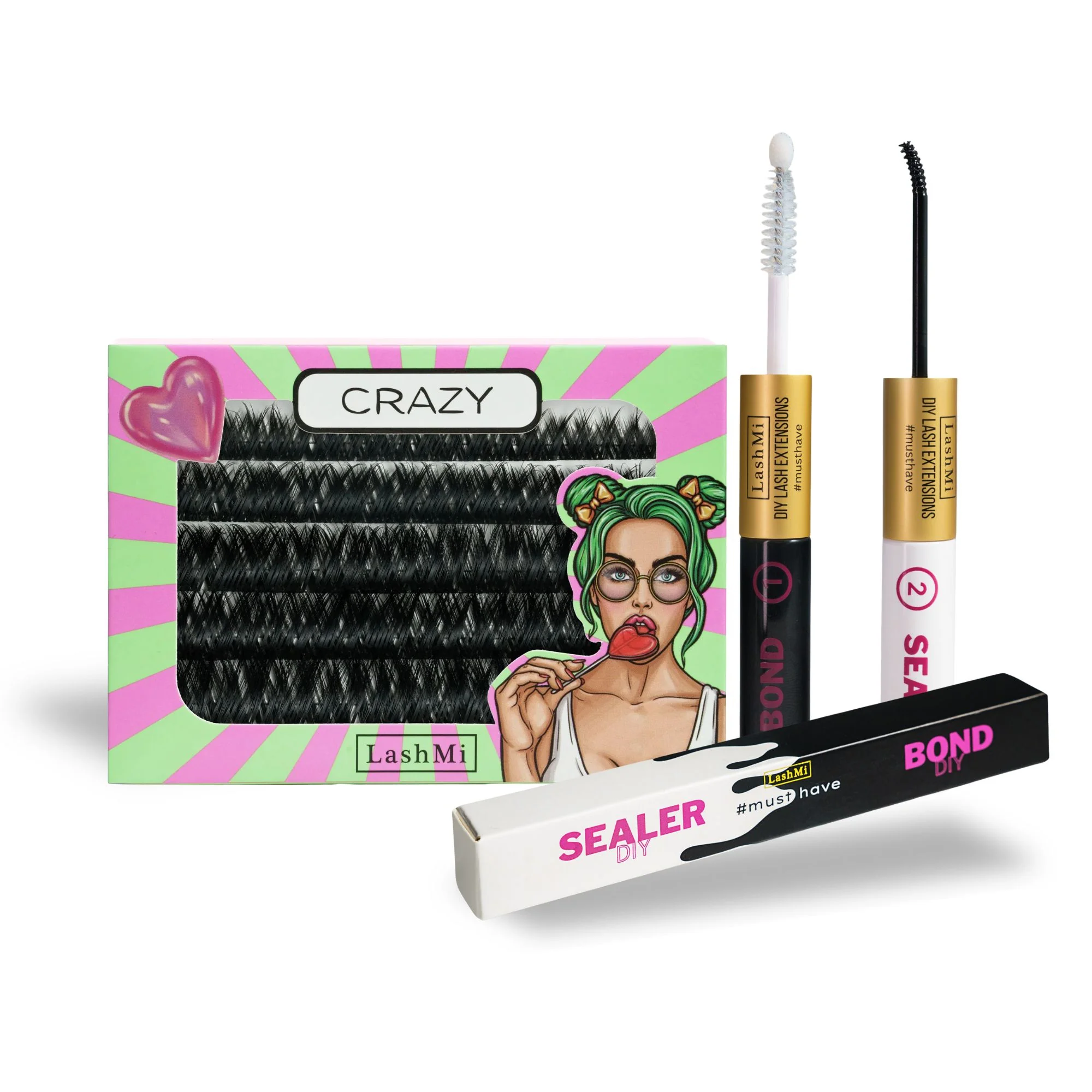 Mini Starter Kit with 50 Cluster Lashes - Image 18