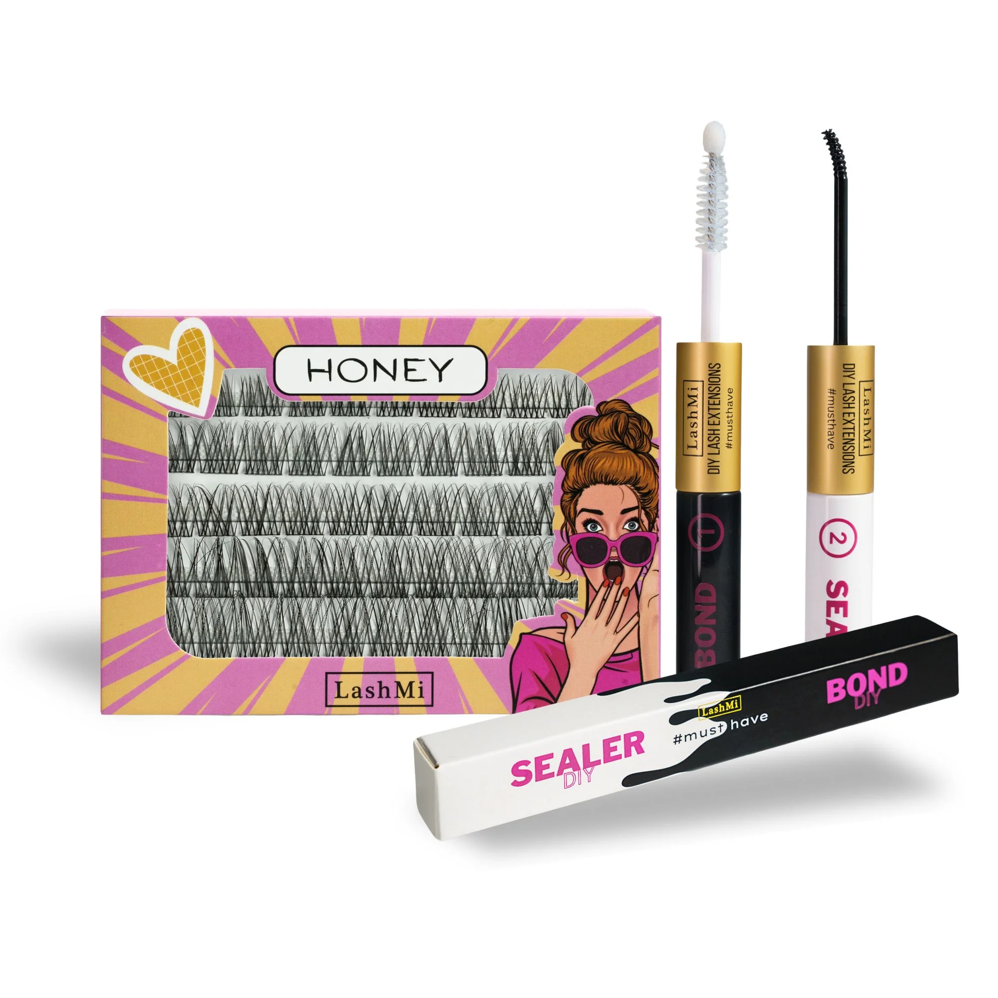 Mini Starter Kit with 50 Cluster Lashes - Image 21