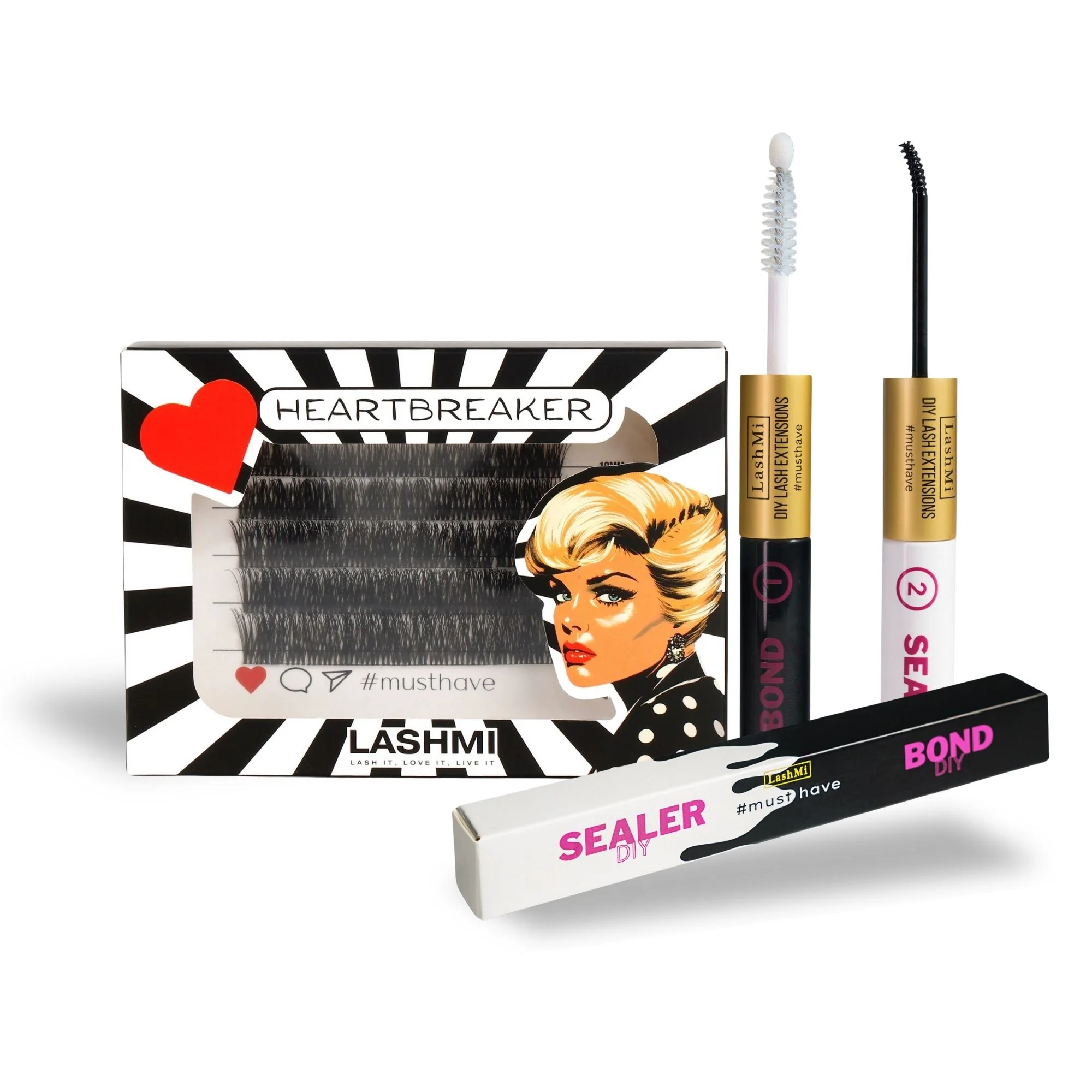 Mini Starter Kit with 50 Cluster Lashes - Image 27