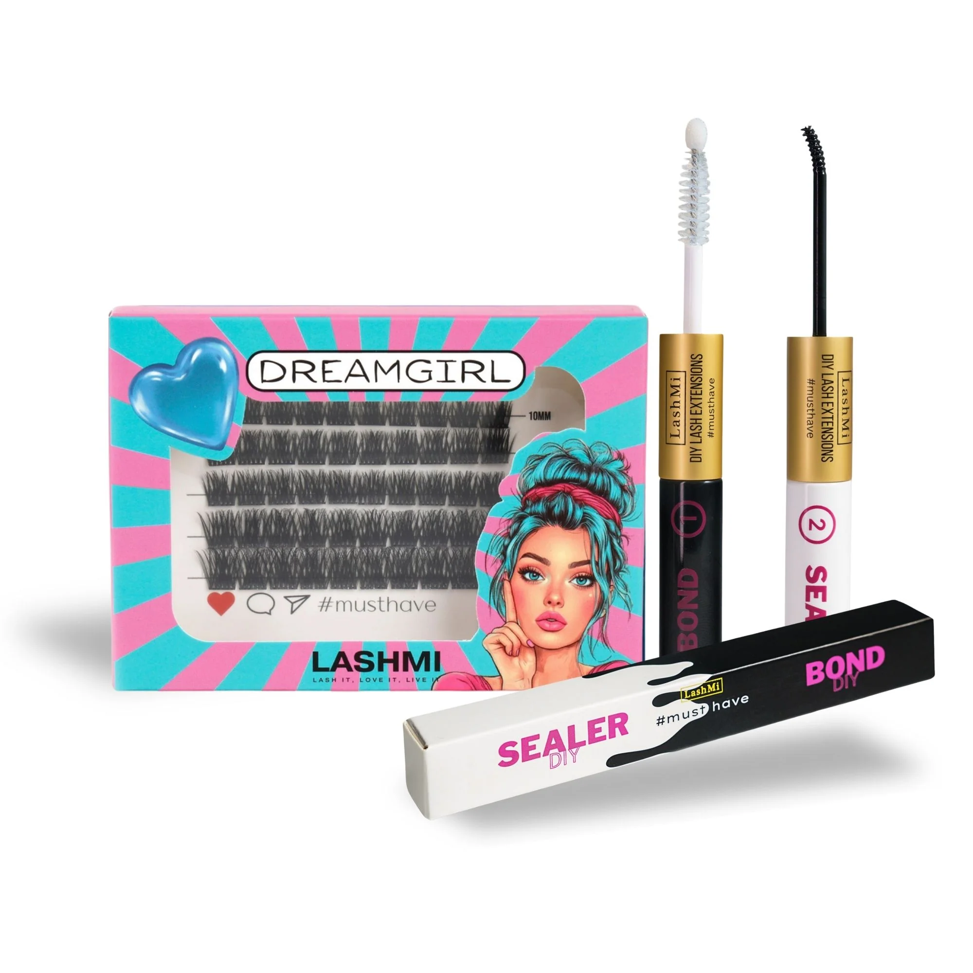 Mini Starter Kit with 50 Cluster Lashes - Image 29