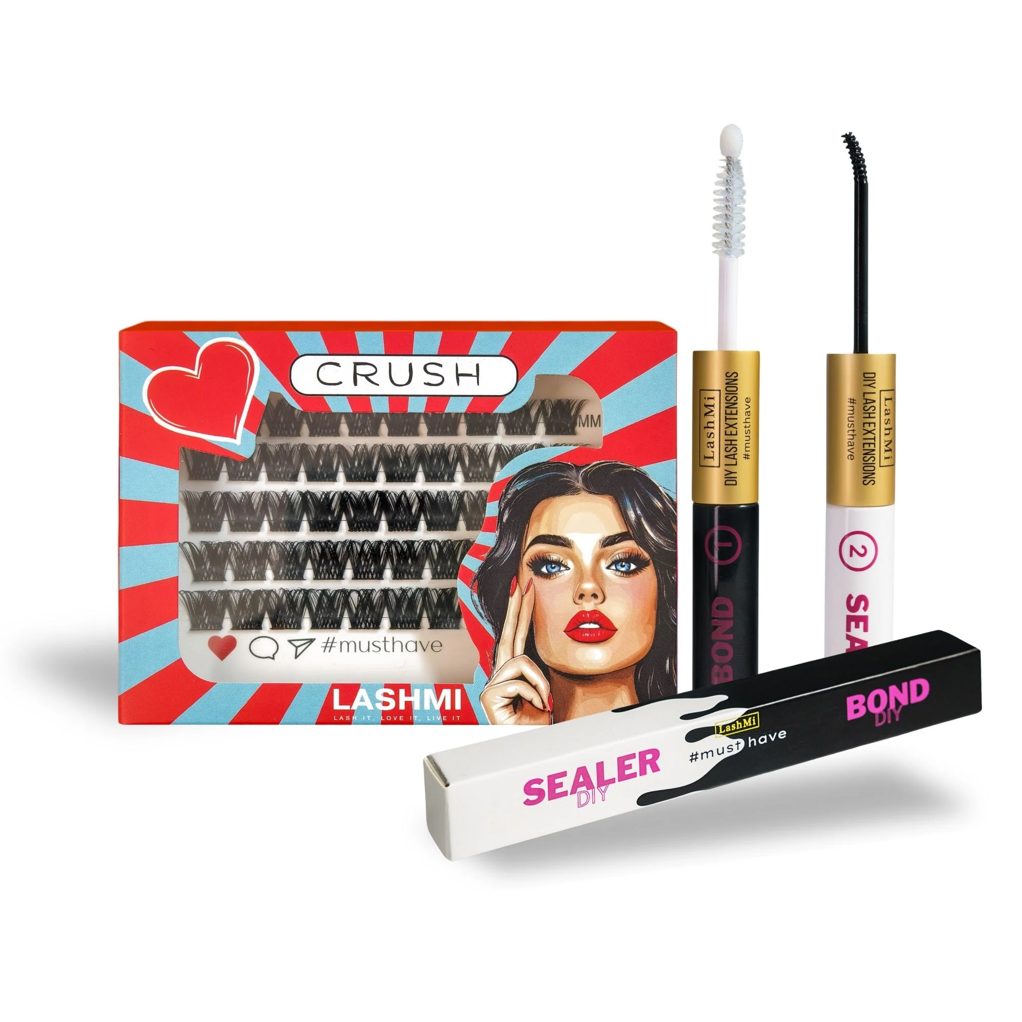 Mini Starter Kit with 50 Cluster Lashes - Image 31