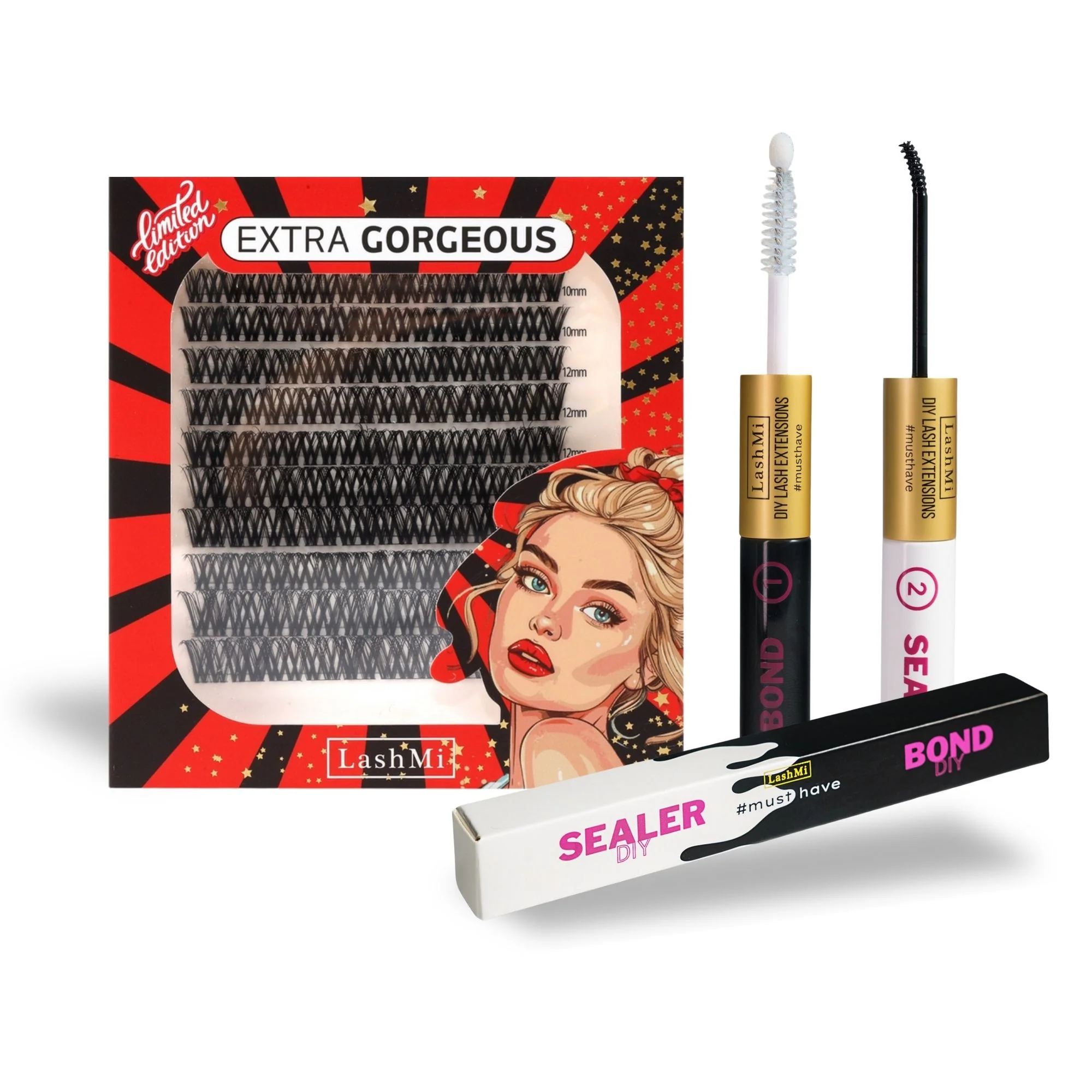 Mini Starter Kit with 100 Cluster Lashes - Image 5